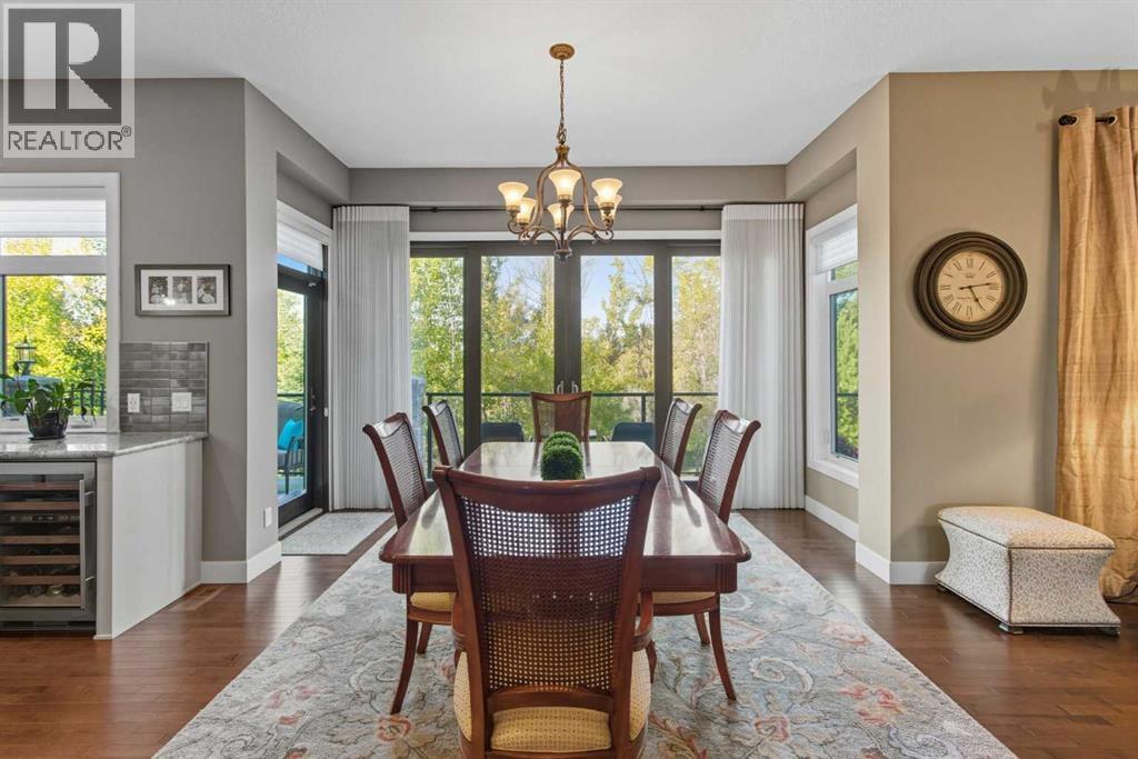 Dinning Room - 41 Evergreen Mount Sw, Calgary, AB - Indoor Photo Showing Dining Room