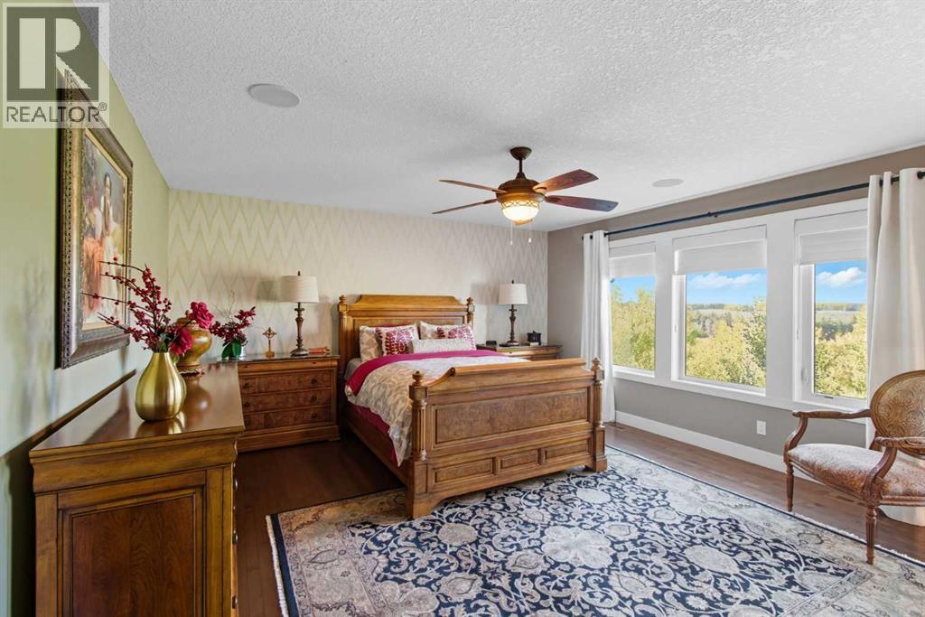 Primary Bedroom - 41 Evergreen Mount Sw, Calgary, AB - Indoor Photo Showing Bedroom