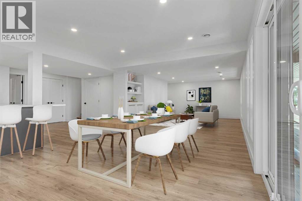 BASEMENT - 340 West Chestermere Drive, Chestermere, AB - Indoor Photo Showing Dining Room