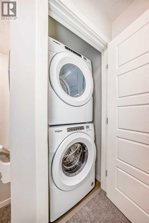 307, 474 Seton Circle Se, Calgary, AB - Indoor Photo Showing Laundry Room