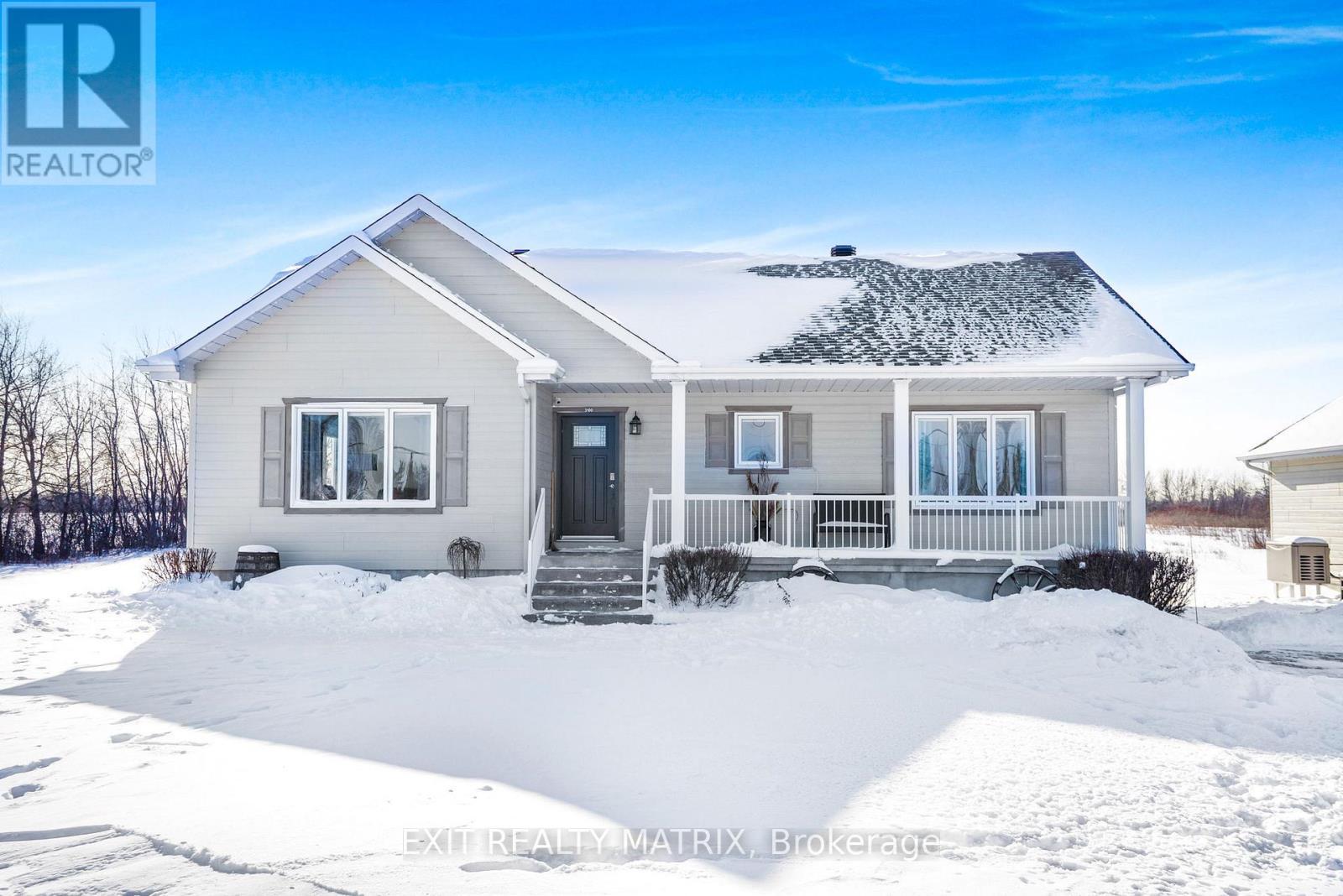 3100 Pattee Road E, Champlain, ON - Outdoor With Deck Patio Veranda With Facade
