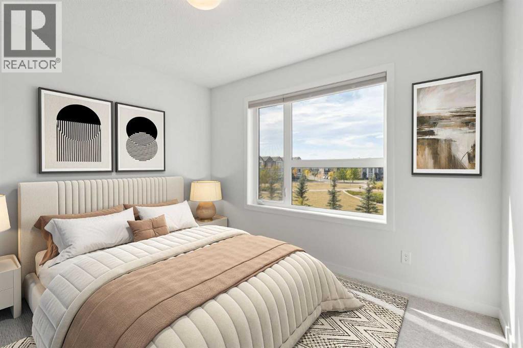 54 Evanscrest Manor Nw, Calgary, AB - Indoor Photo Showing Bedroom