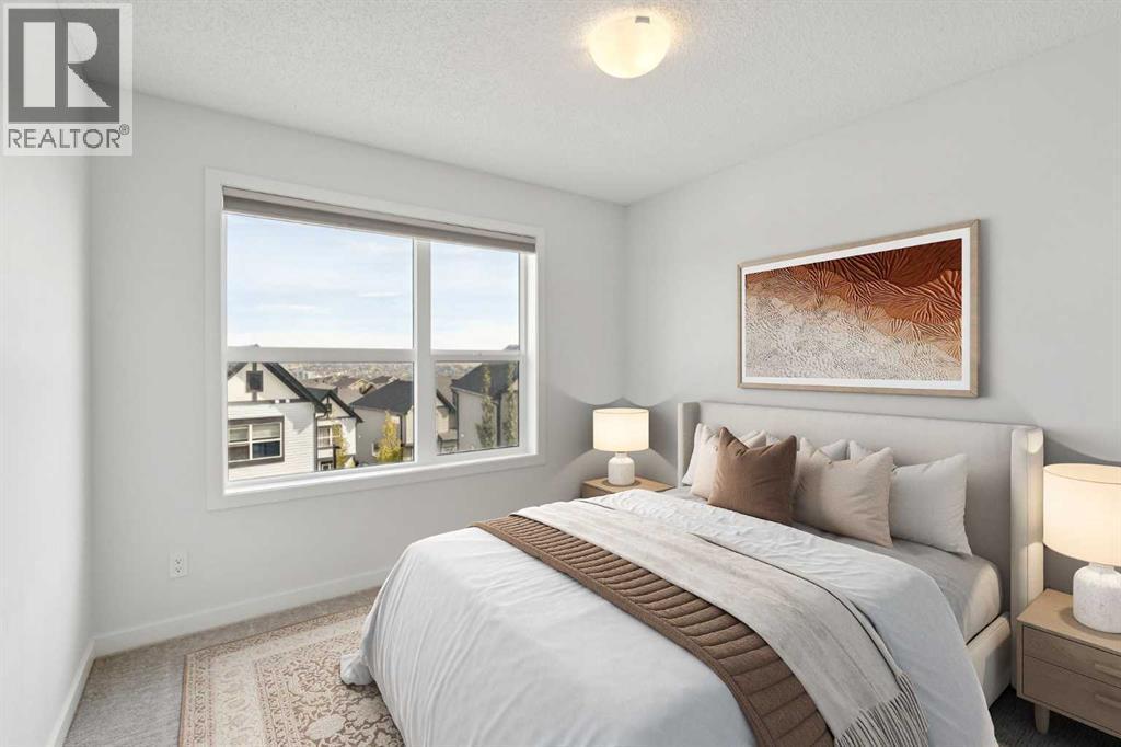 54 Evanscrest Manor Nw, Calgary, AB - Indoor Photo Showing Bedroom