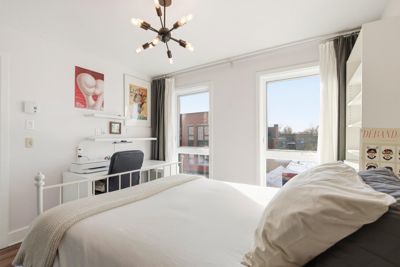 Chambre à coucher principale - 8-2175 Av. Charlemagne, Montréal (Mercier/Hochelaga-Maisonneuve), QC - Indoor Photo Showing Bedroom