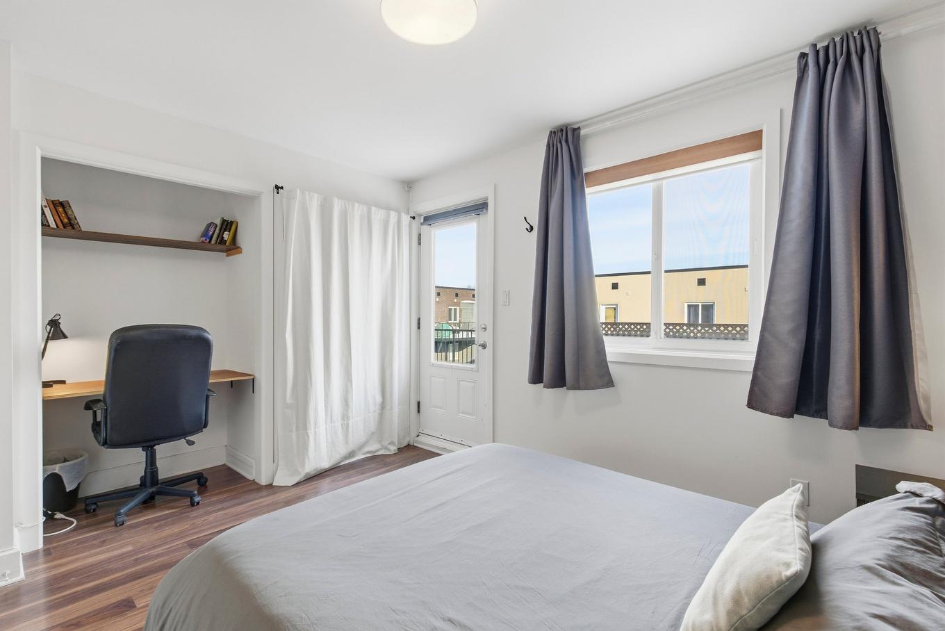 Chambre à coucher - 8-2175 Av. Charlemagne, Montréal (Mercier/Hochelaga-Maisonneuve), QC - Indoor Photo Showing Bedroom