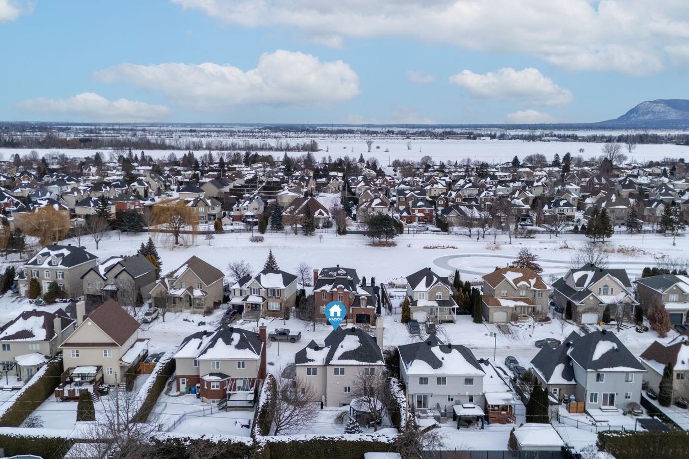 Photo aérienne - 148 Rue De Normandie, Saint-Basile-Le-Grand, QC - Outdoor With View