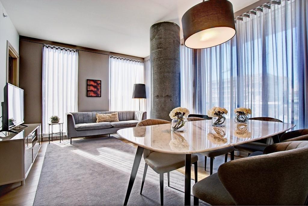 Dining room - 1002-1450 Boul. René-Lévesque O., Montréal (Ville-Marie), QC - Indoor