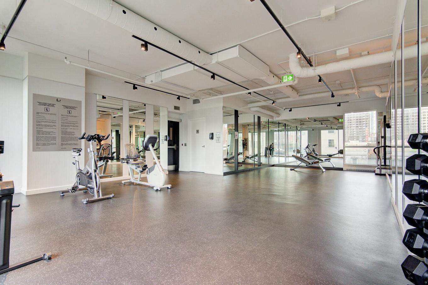 Salle d'exercice - 1906-1211 Rue Drummond, Montréal (Ville-Marie), QC - Indoor Photo Showing Gym Room