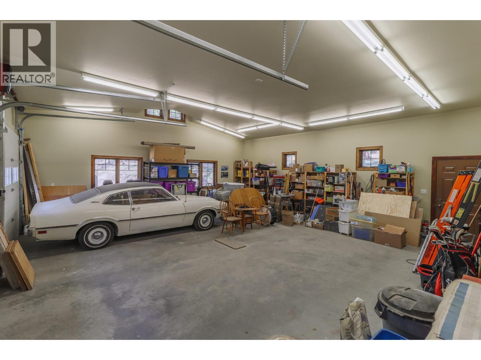 6308 Ash Road, Wasa, BC - Indoor Photo Showing Garage