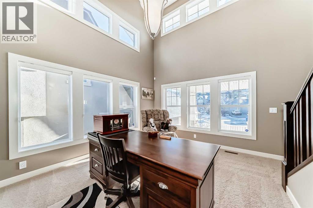 49 Crestridge View Sw, Calgary, AB - Indoor Photo Showing Office