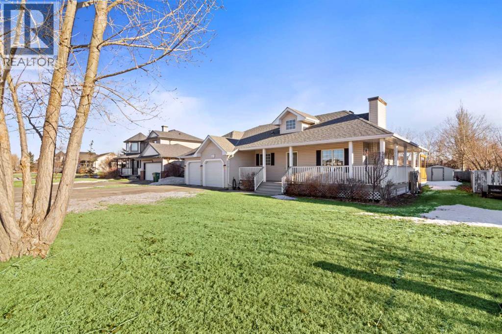 21 Wilson Road Ne, Langdon, AB - Outdoor With Deck Patio Veranda