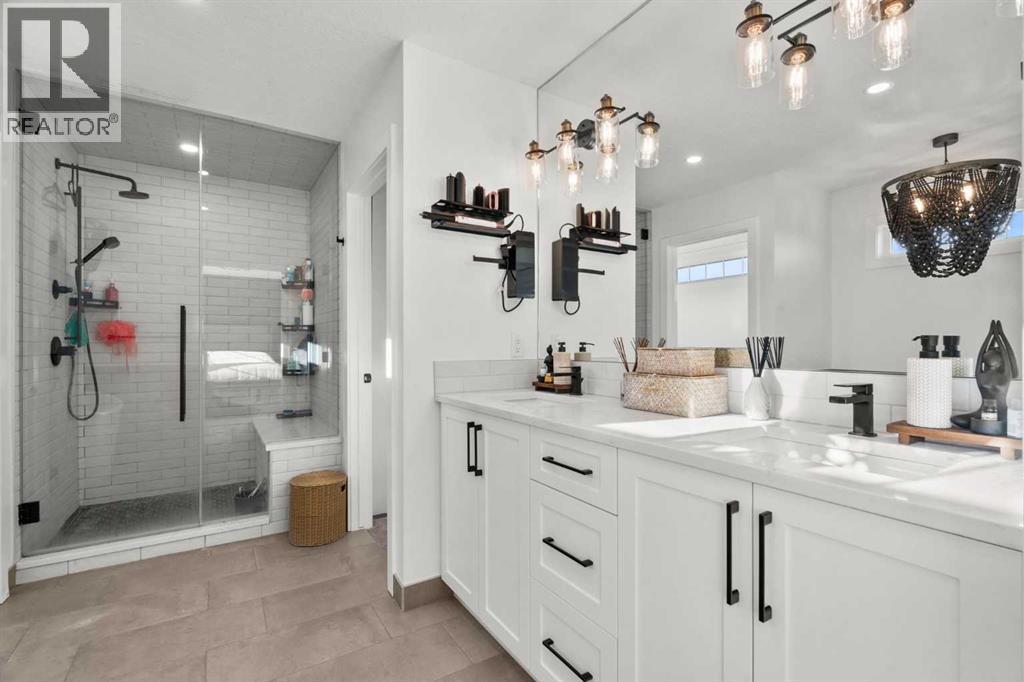 116 Ranchers View, Okotoks, AB - Indoor Photo Showing Bathroom