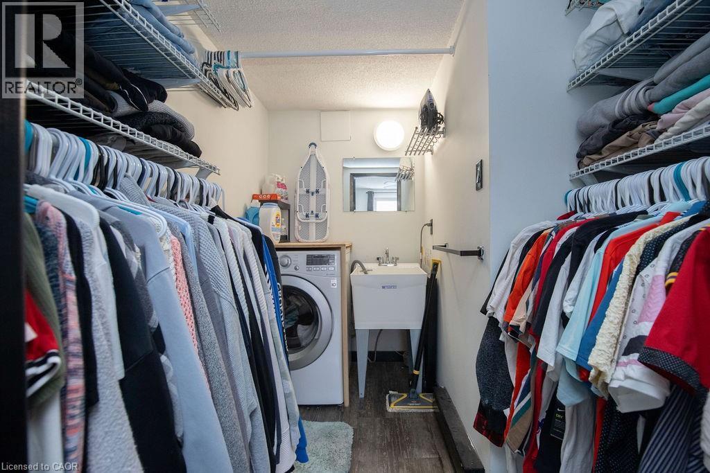 Walk in Closet & In suite Laundry - 71 Vanier Drive Unit# 110, Kitchener, ON - Indoor With Storage