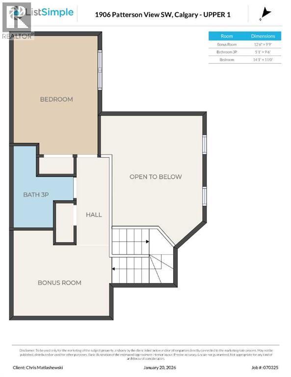 Second floor - 1906 Patterson View Sw, Calgary, AB - Other
