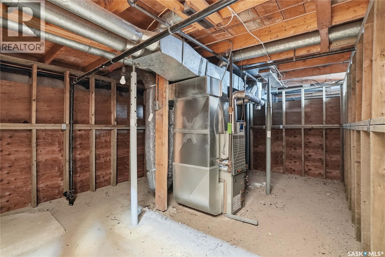 308 1St Street E, Delisle, SK - Indoor Photo Showing Basement