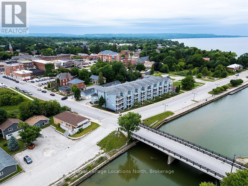 402 - 34 Bayfield Street, Meaford, ON - Outdoor With Body Of Water With View