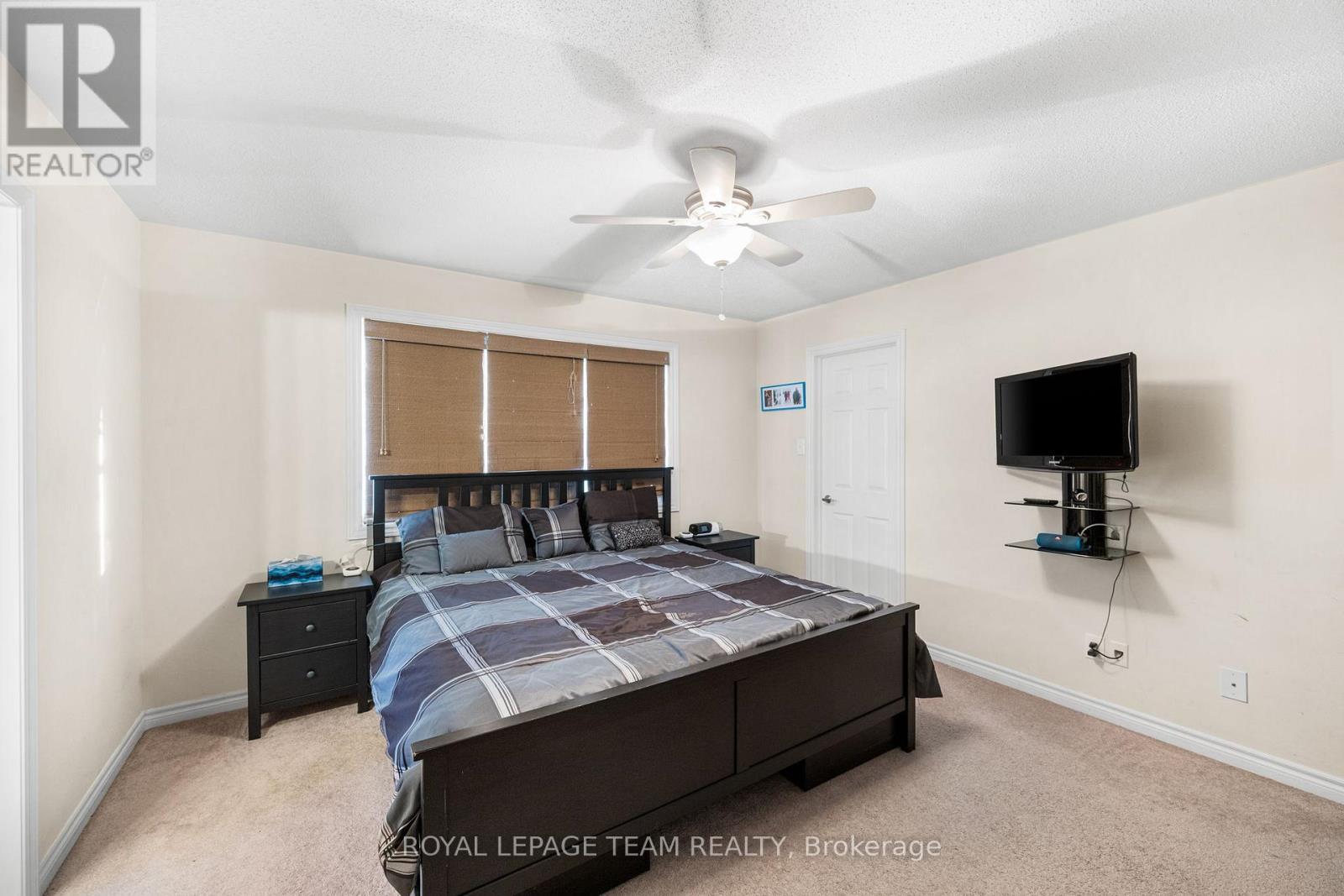 Primary Bedroom with walk in and Large Window - 3022 Freshwater Way, Ottawa, ON - Indoor Photo Showing Bedroom