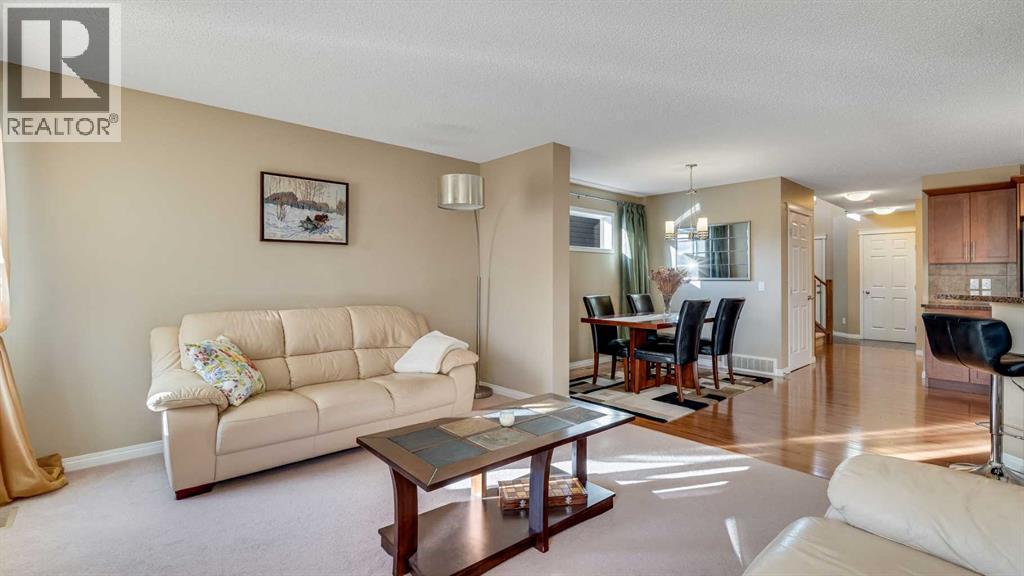 157 Bridleridge View Sw, Calgary, AB - Indoor Photo Showing Living Room