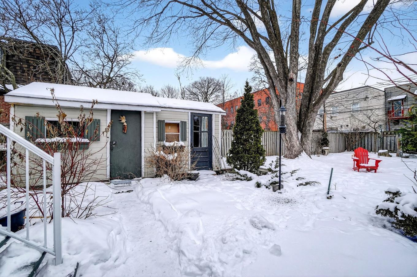 Backyard - 725 Rue Gohier, Montréal (Saint-Laurent), QC - Outdoor