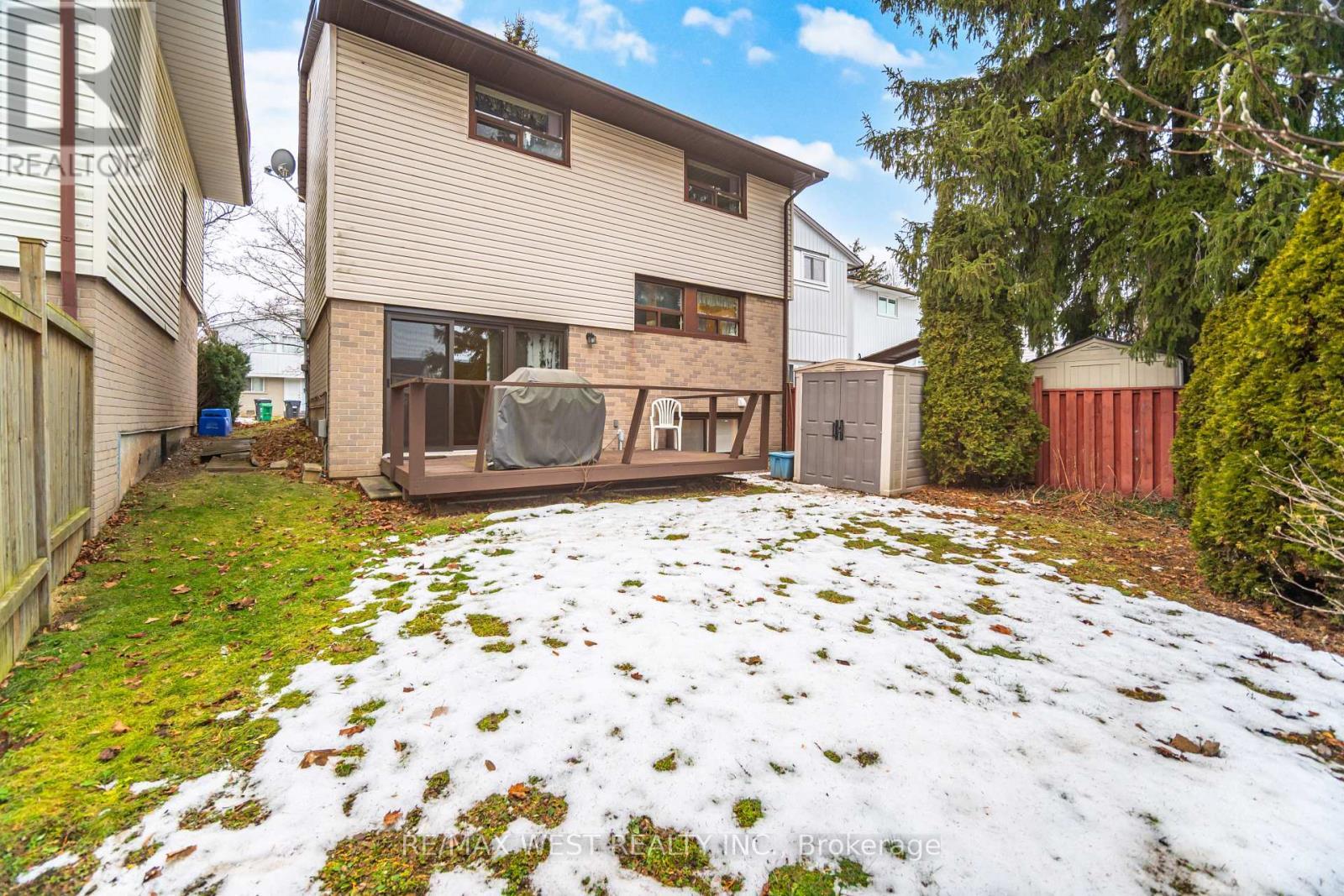Deck and Garden Shed - 6 Hillpark Trail, Brampton, ON - Outdoor With Deck Patio Veranda
