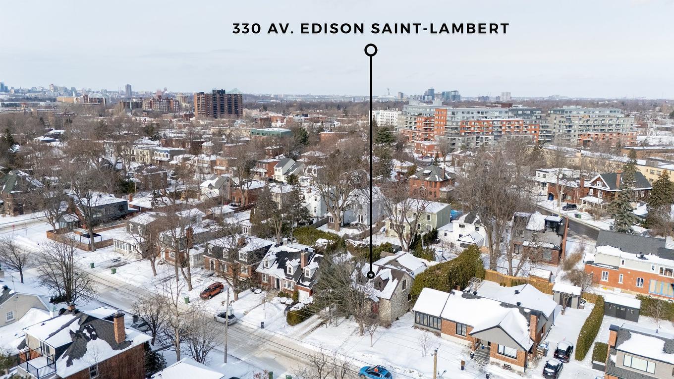 Vue d'ensemble - 330 Av. Edison, Saint-Lambert, QC - Outdoor With View