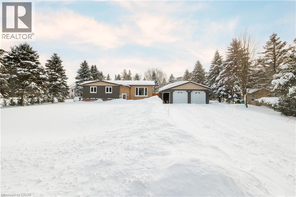 Ranch-style house with an outdoor structure - 230 Saugeen Street, Grey Highlands, ON - Outdoor