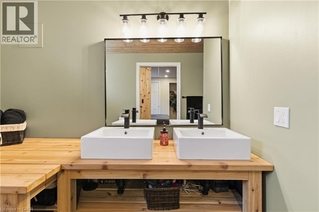 Bathroom featuring double vanity - 230 Saugeen Street, Grey Highlands, ON - Indoor