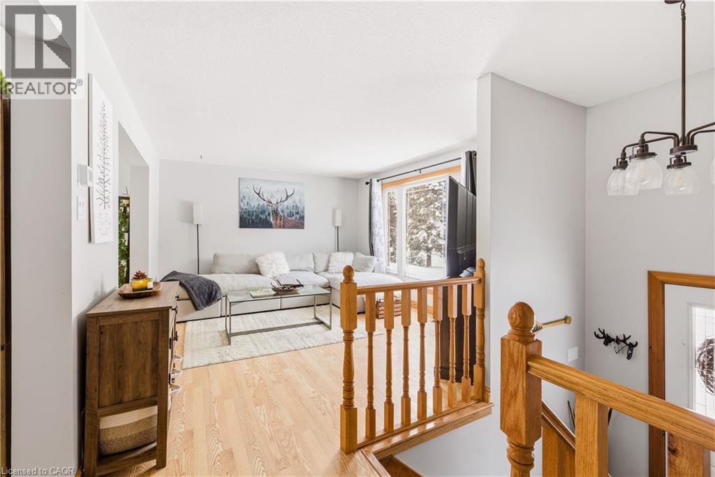 Living area featuring wood finished floors - 230 Saugeen Street, Grey Highlands, ON - Indoor Photo Showing Other Room
