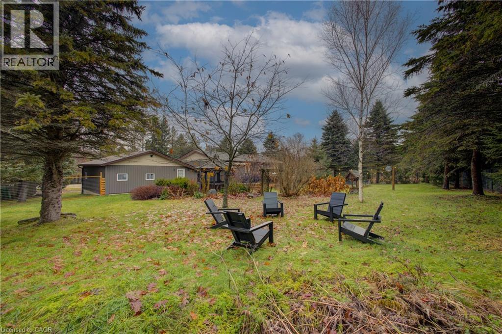 View of yard - 230 Saugeen Street, Grey Highlands, ON - Outdoor