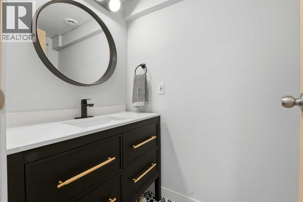 Basement two-piece bathroom - 4 Pardue Close, Red Deer, AB - Indoor Photo Showing Bathroom