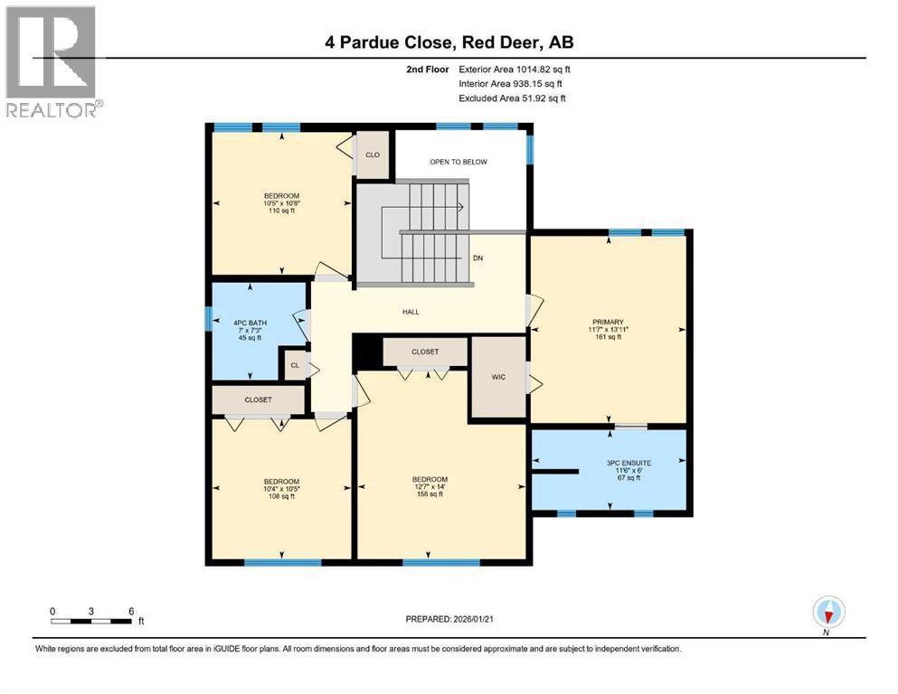 Second level layout - 4 Pardue Close, Red Deer, AB - Other