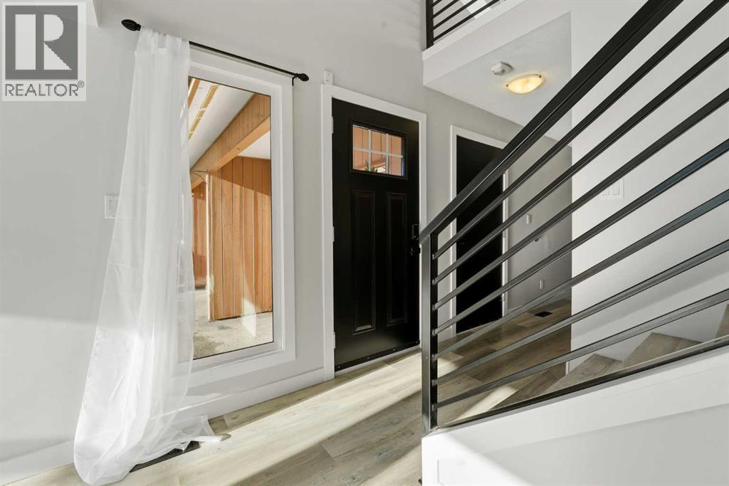 Front entrance - 4 Pardue Close, Red Deer, AB - With Exterior