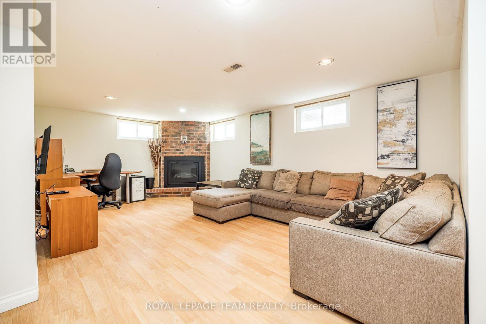 2740 Moncton Road, Ottawa, ON - Indoor Photo Showing Other Room With Fireplace