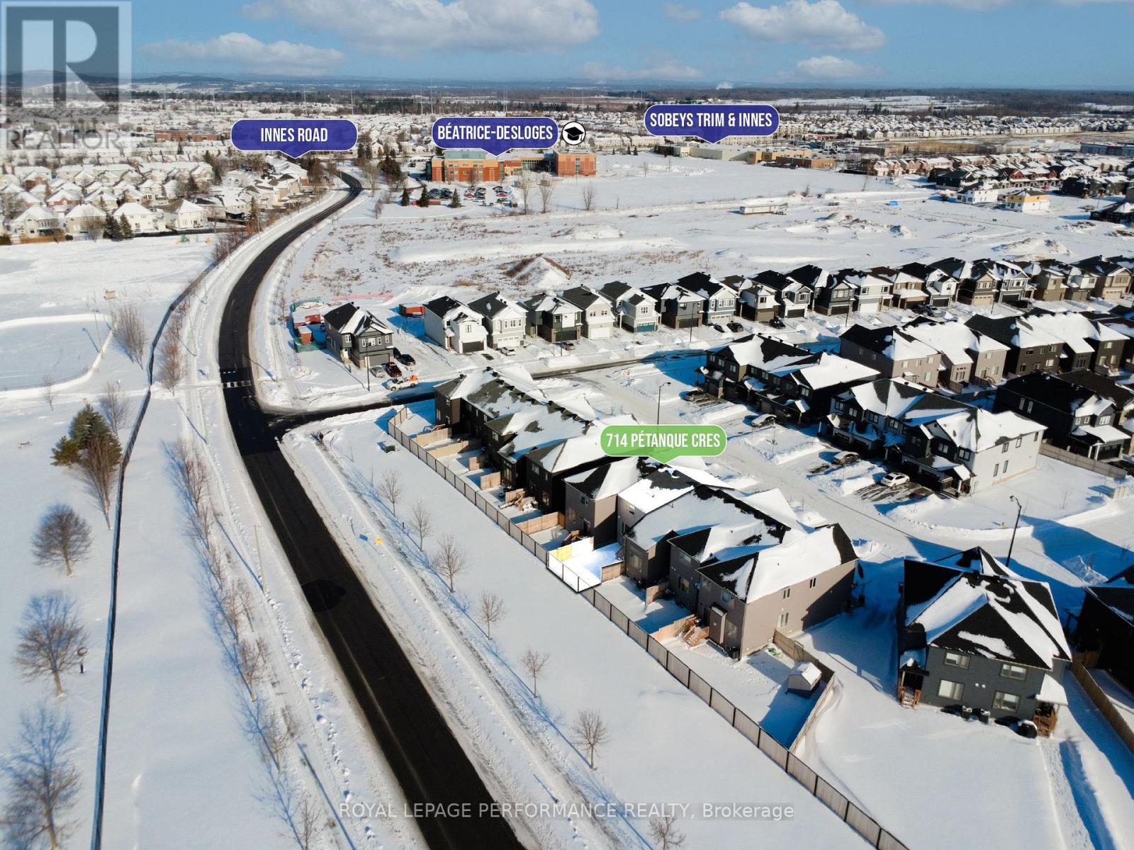 714 Petanque Crescent, Ottawa, ON - Outdoor With View