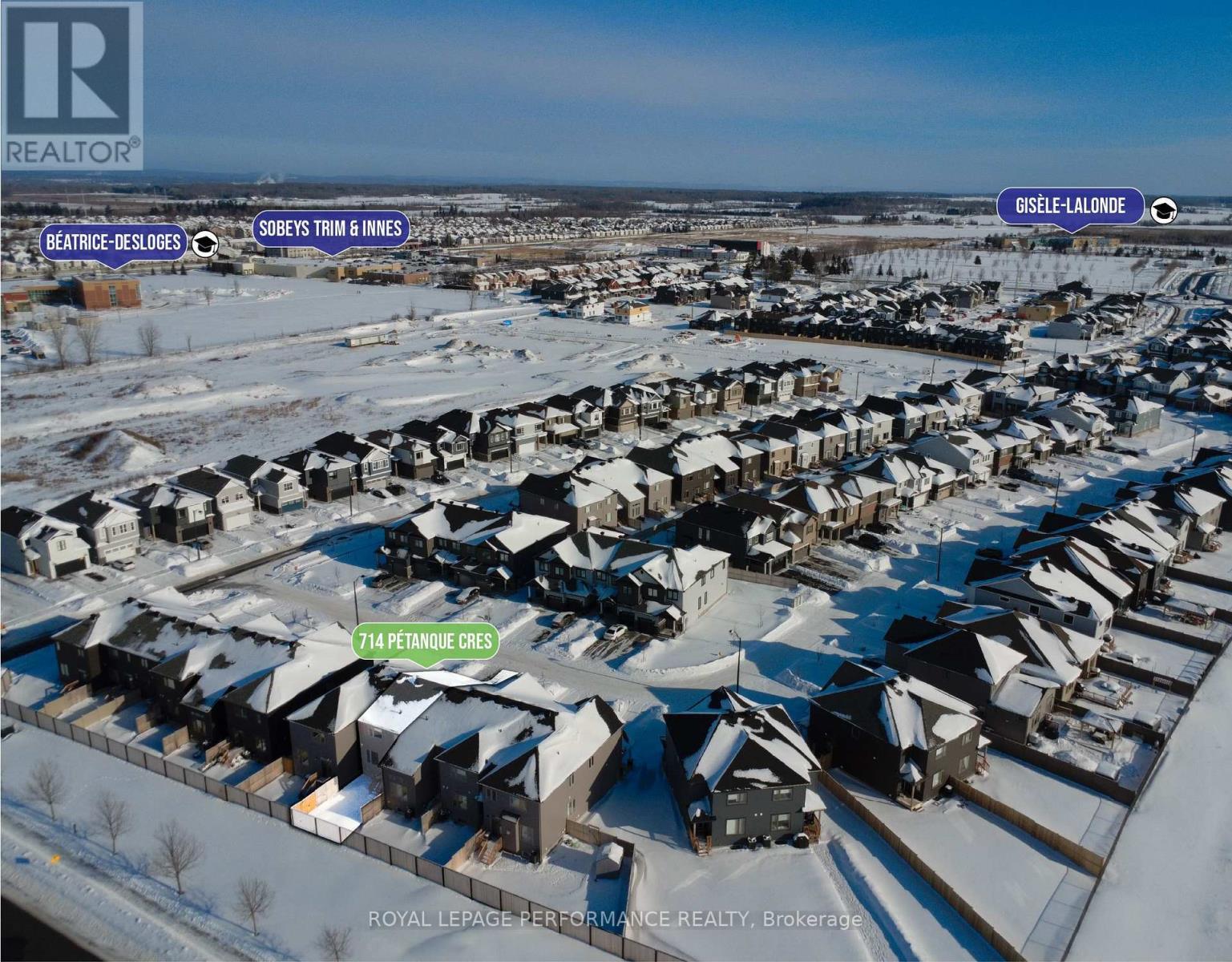 714 Petanque Crescent, Ottawa, ON - Outdoor With View