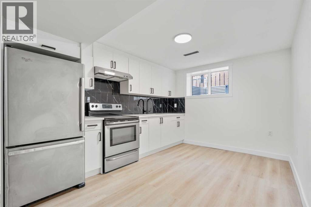 Kitchen- Basement - 4720 Fordham Crescent Se, Calgary, AB - Indoor Photo Showing Kitchen