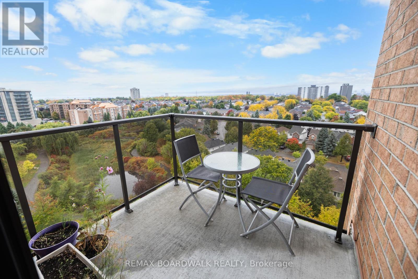 1004 - 314 Central Park Drive, Ottawa, ON - Outdoor With Balcony With View With Exterior