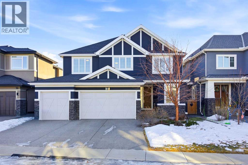67 Aspen Vista Way Sw, Calgary, AB - Outdoor With Facade