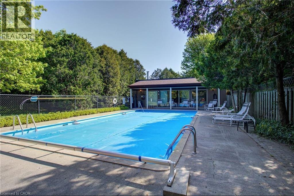 259 Old Post Road, Waterloo, ON - Outdoor With In Ground Pool With Backyard