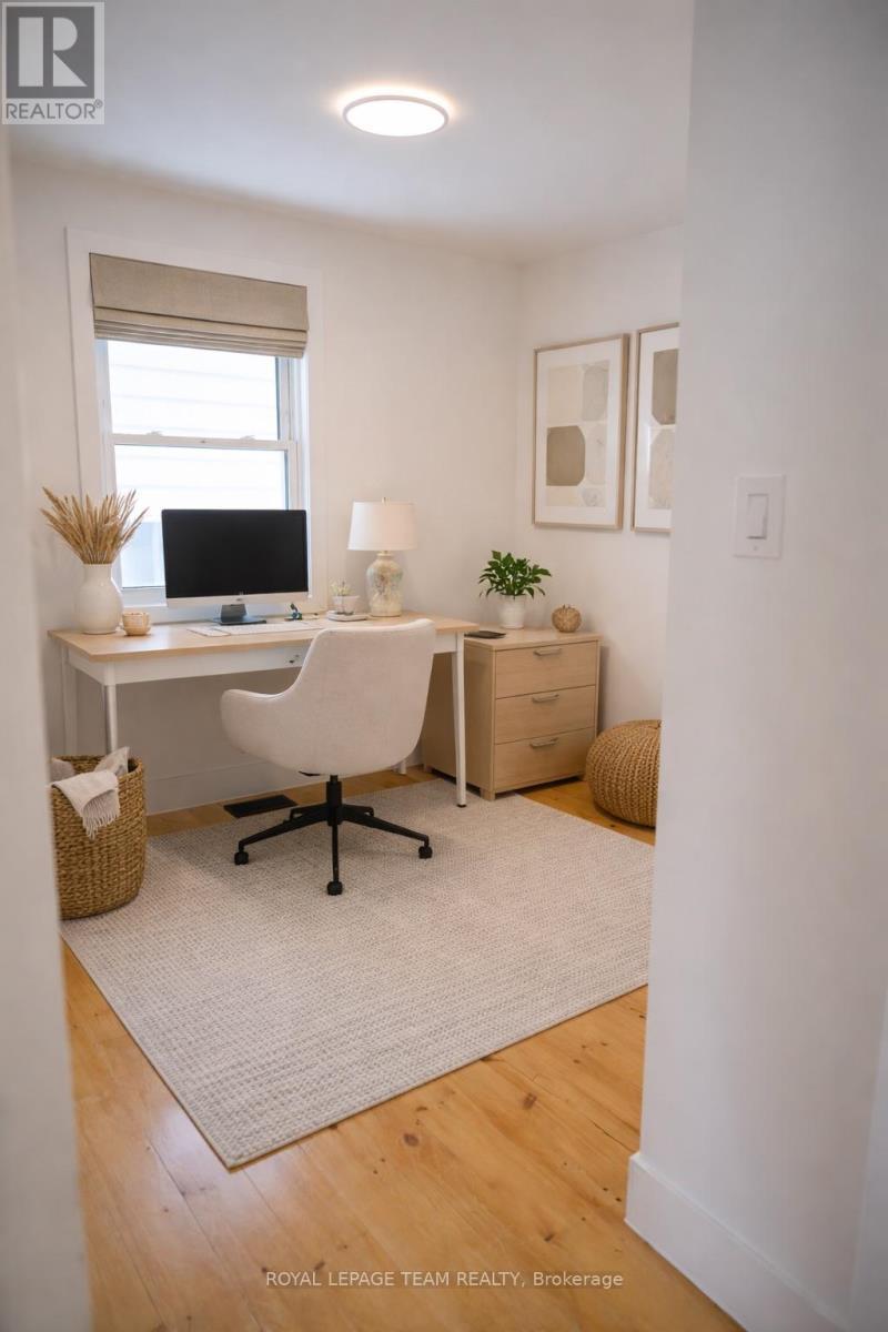 Bedroom 2. This photo has been virtually staged. - 405 Barnes Street, North Grenville, ON - Indoor Photo Showing Office
