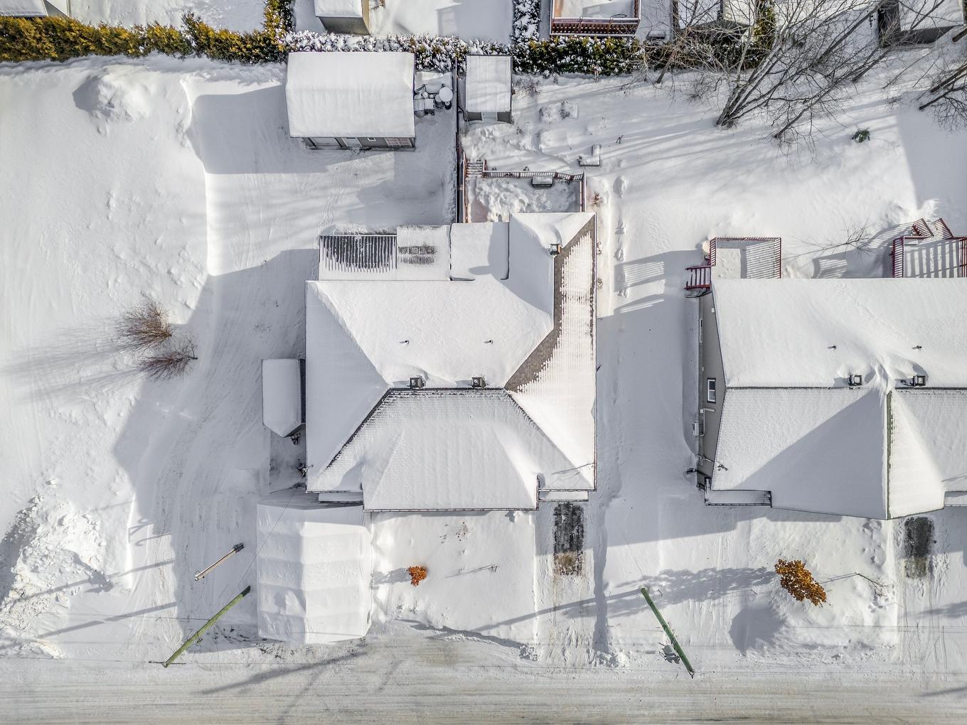 Aerial photo - 829 Rue Hervé, Sherbrooke (Brompton/Rock Forest/Saint-Élie/Deauville), QC - Outdoor