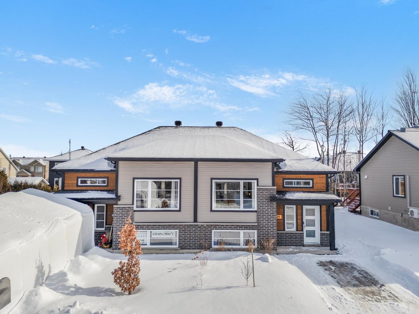 Frontage - 829 Rue Hervé, Sherbrooke (Brompton/Rock Forest/Saint-Élie/Deauville), QC - Outdoor With Facade