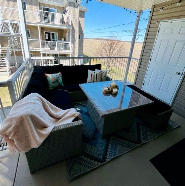 Patio - 202-87 Mtée De St-Sulpice, Saint-Sulpice, QC - Outdoor With Exterior