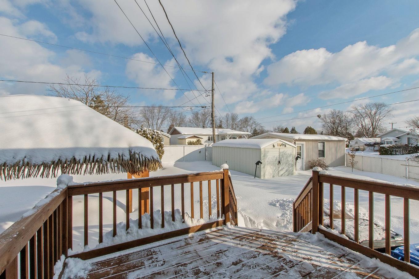 Backyard - 3288 Rue Amitié, Mascouche, QC - Outdoor