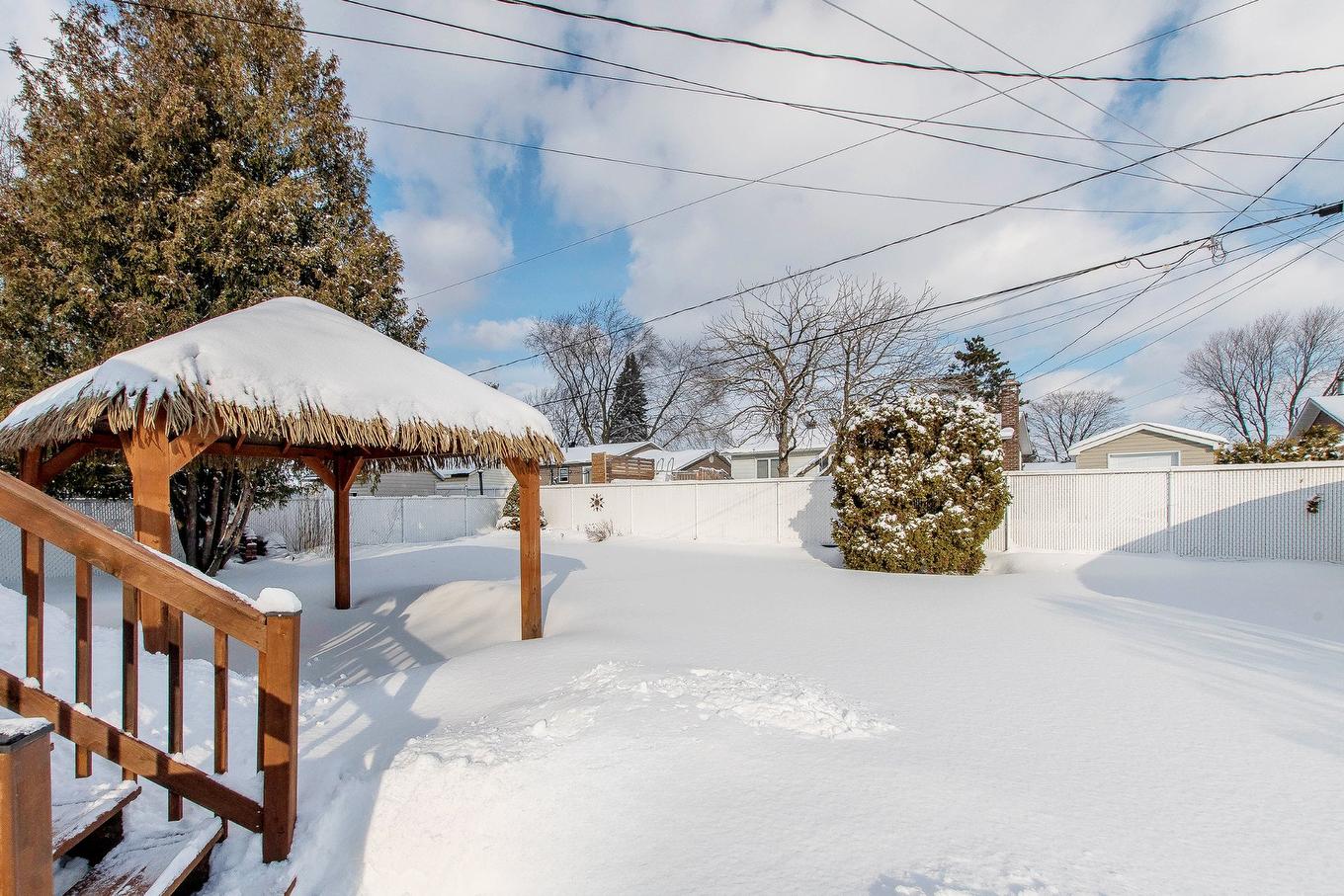 Backyard - 3288 Rue Amitié, Mascouche, QC - Outdoor