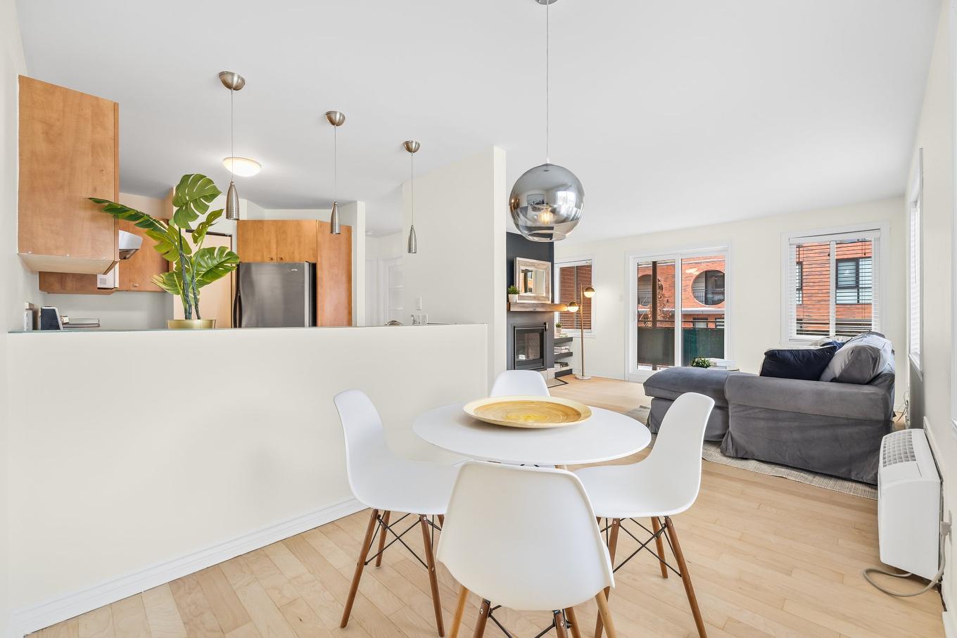 Salle à manger - 102-233 Rue Du Dominion, Montréal (Le Sud-Ouest), QC - Indoor Photo Showing Dining Room