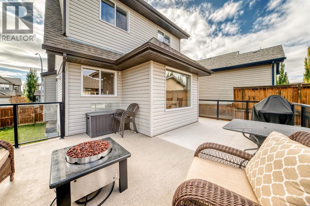 182 Sunset Heights, Cochrane, AB - Outdoor With Deck Patio Veranda With Exterior