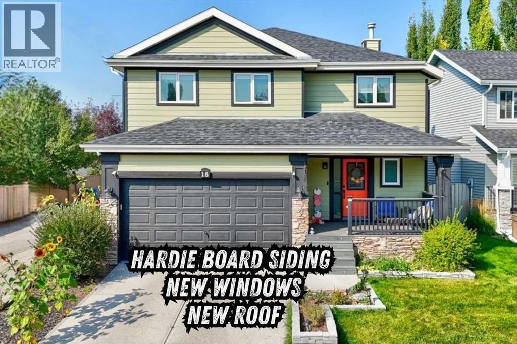 15 Chaparral Crescent Se, Calgary, AB - Outdoor With Deck Patio Veranda