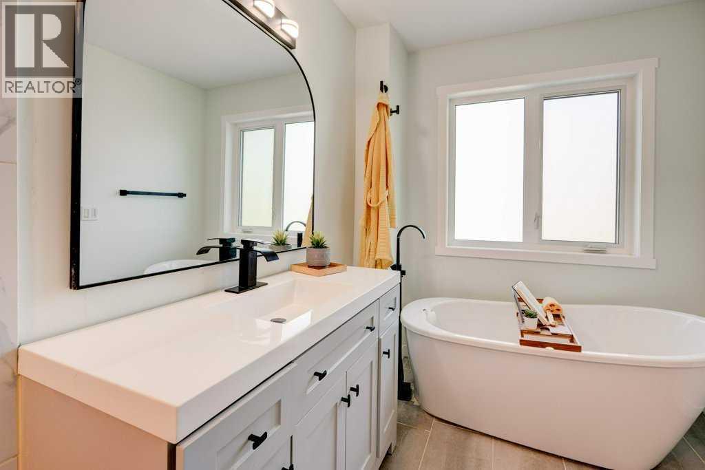 Relaxing ensuite - 15 Chaparral Crescent Se, Calgary, AB - Indoor Photo Showing Bathroom