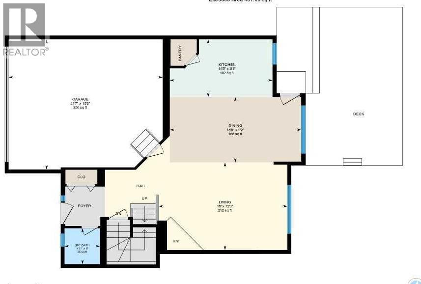 Main floor plan - 15 Chaparral Crescent Se, Calgary, AB - Other